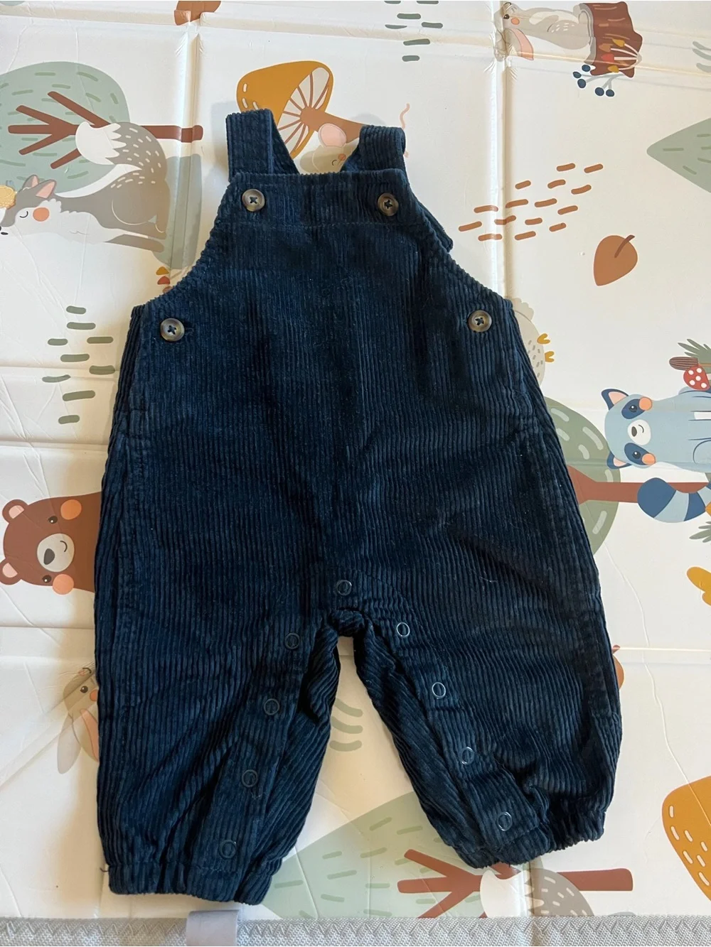Carter's Navy Blue Corduroy Overalls